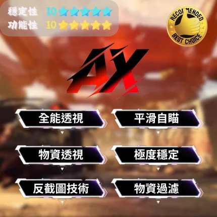 【ARC 弧光掠奪者】ANC全能透瞄 | 主推極穩 物資透視
